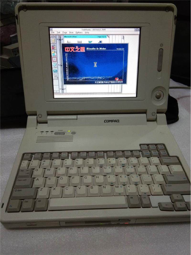 原装 康柏486笔记本电脑 compaq lte ellte询价