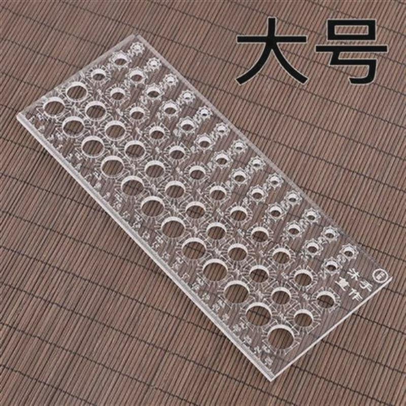 新款等分尺鱼漂分圆模板芦苇杆等分画线尺漂坯分切角度尺浮漂diy