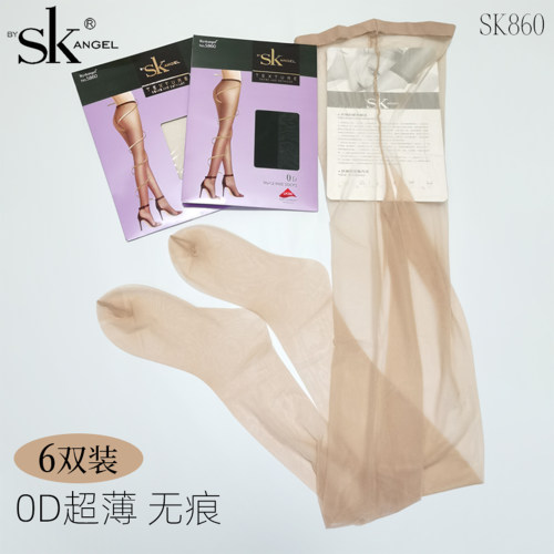 SK860超薄丝袜隐形一线裆0D性感