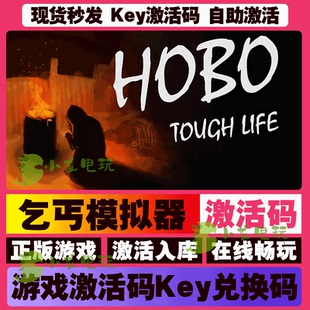 CDKEY兌換碼 電腦在線游戲PC steam全球區國區激活碼 乞丐模擬器