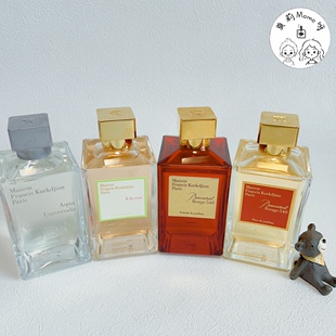 MFK红色百家乐540红香精|百家乐540浓香透明瓶|一支玫瑰|无尽之水