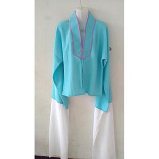 越剧京剧黄美子服装 练习服 小生花旦 水袖 采购产品歌剧练习服