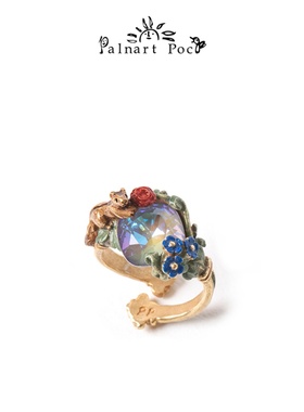 Palnartpoc大水钻罗马风戒指