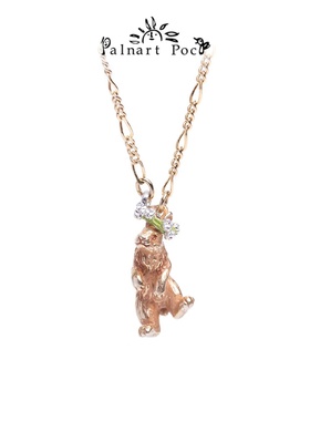 Palnartpoc黄铜小白兔三叶草