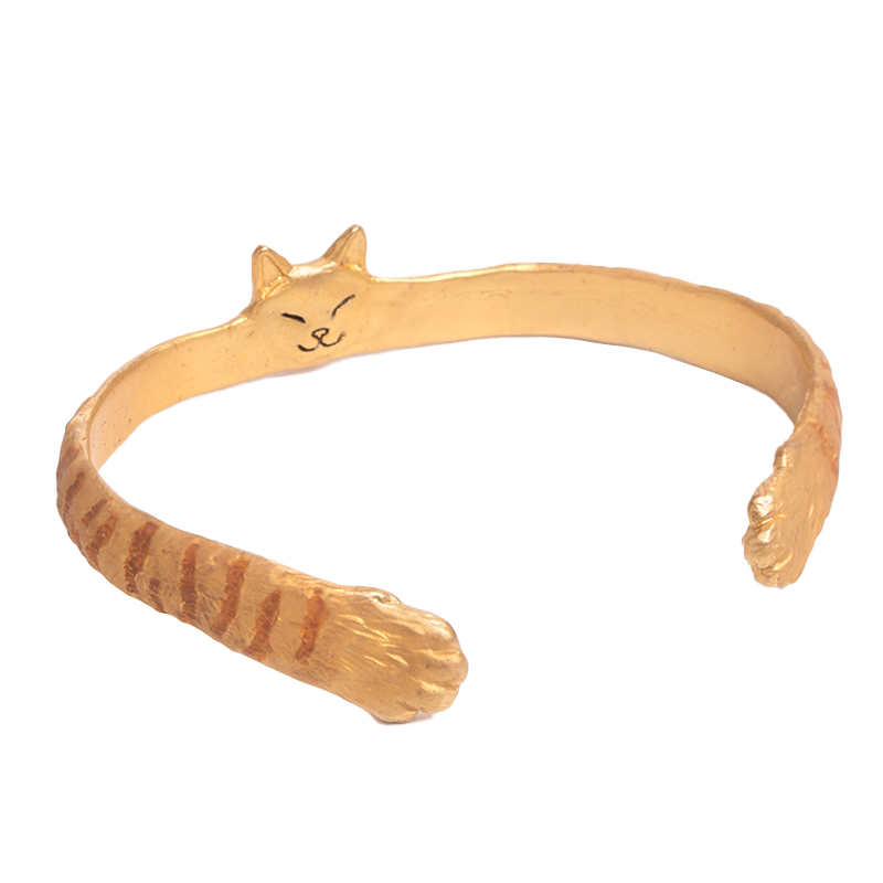 Palnart poc猫爪手镯三花美短大橘猫咪拥抱可爱日本手作手环