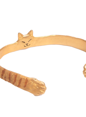 Palnart poc猫爪手镯三花美短大橘猫咪拥抱可爱日本手作手环