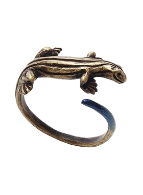 Palnartpoc原创小众蜥蜴戒指