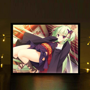 千恋万花灯光画丛雨朝武芳乃常陆茉子周边手办小夜灯吧唧生日礼物