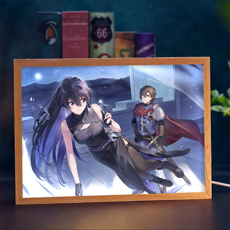 无名记忆灯光画二次元动漫周边手边小夜灯卧室床头小夜灯生日礼物