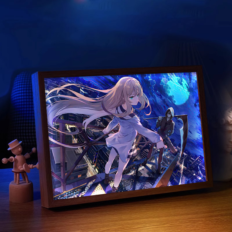 杀戮天使周边灯光画瑞吉儿