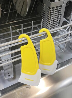 厨房硅胶刮刀洗碗机锅底清洁耐高温洗锅碗碟不粘锅家用刮片油污铲