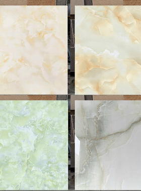 佛山暖黄色玉石瓷砖800x800地砖客厅全抛釉地板砖大理石墙磁砖