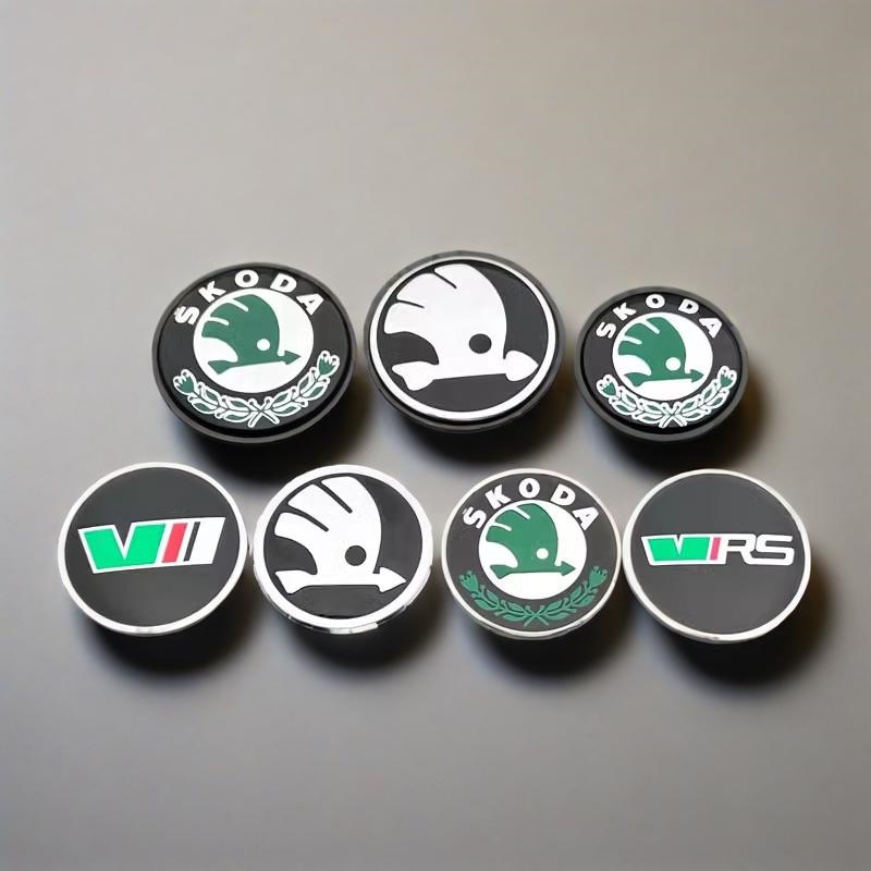 适用于斯柯达明锐昕锐晶锐轮毂中心盖标志昕动速派昊锐轮胎标志盖