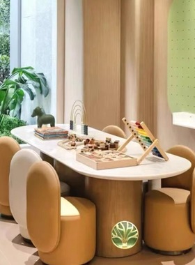 样板间儿童房益智积木装饰品摆件