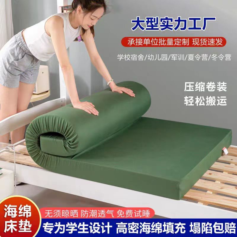 可定制单位学生宿舍海绵床垫
