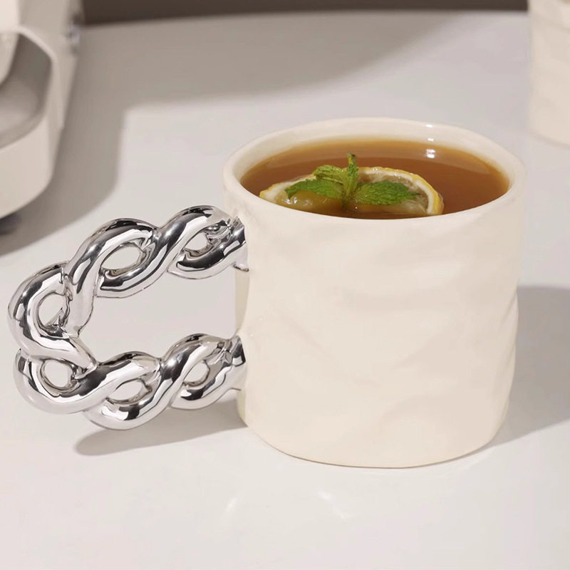 轻奢陶瓷欧式杯碟套装咖啡杯精致女生复古藤编下午茶茶具高档礼盒,餐饮具,咖啡杯,淘宝优惠券,粉丝福利购,淘宝优惠卷