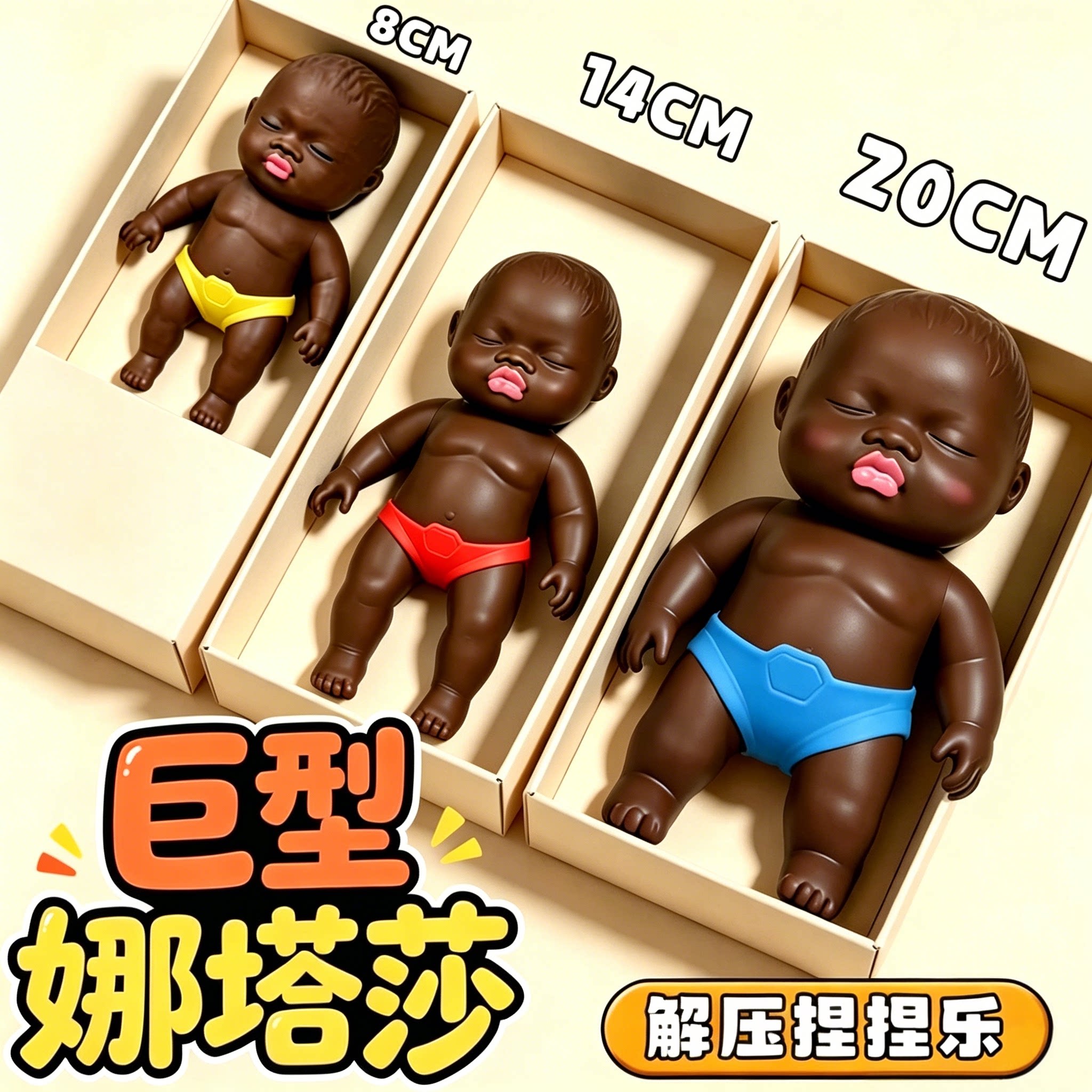 【正版娜塔莎玩偶超大号】图片