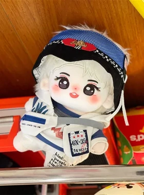 礼品节日李龙原创Kids公仔娃娃Stray20cm馥韩国棉花毛绒明星玩偶