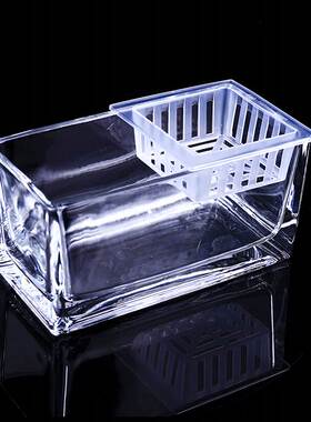 2021意鱼f缸造景花瓶 20*1桌面透明玻璃t花瓶水培长方形水养植i.