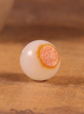 13mm新疆和田玉籽料红沁皮手链