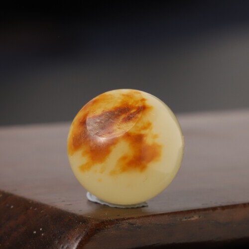 新疆和田玉籽料白玉珠子红皮红沁
