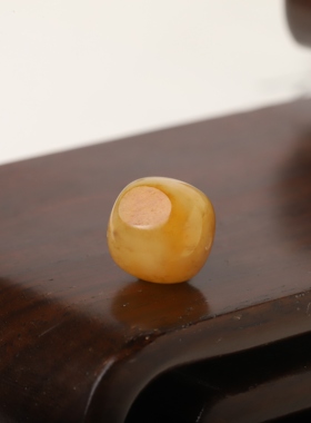 12mm正宗籽料红皮老型珠珠子