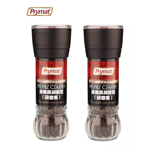 prymat波美黑胡椒粒研磨瓶调味料