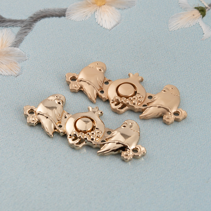 子母扣古风纽扣金属盘扣