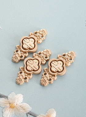 汉服旗袍金属子母盘扣复古中国风搭扣古装衣服对扣装饰纽扣