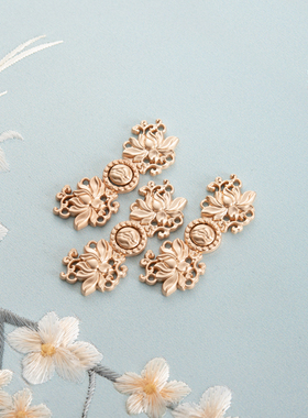 汉服金属子母盘扣收腰 复古中国风搭扣古装衣服对扣装饰纽扣