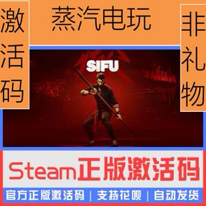 steam平台 师父 Sifu 正版国区激活码 cdk 师傅