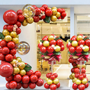 饰布置 商场门店周年庆汽车4s店装 元 旦节开业气球花篮立柱拱门套装