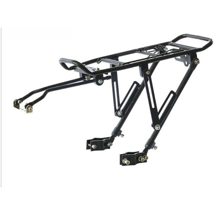自行车后衣架 碟刹铝合金后货架快拆式山地车货架 衣架 后尾架023