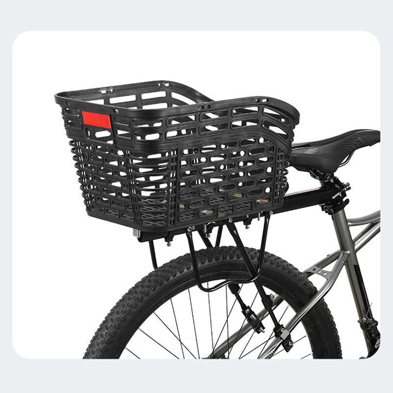加大自行车后筐山地车后置菜筐电动车大号菜篮车篮宠物筐出口后筐