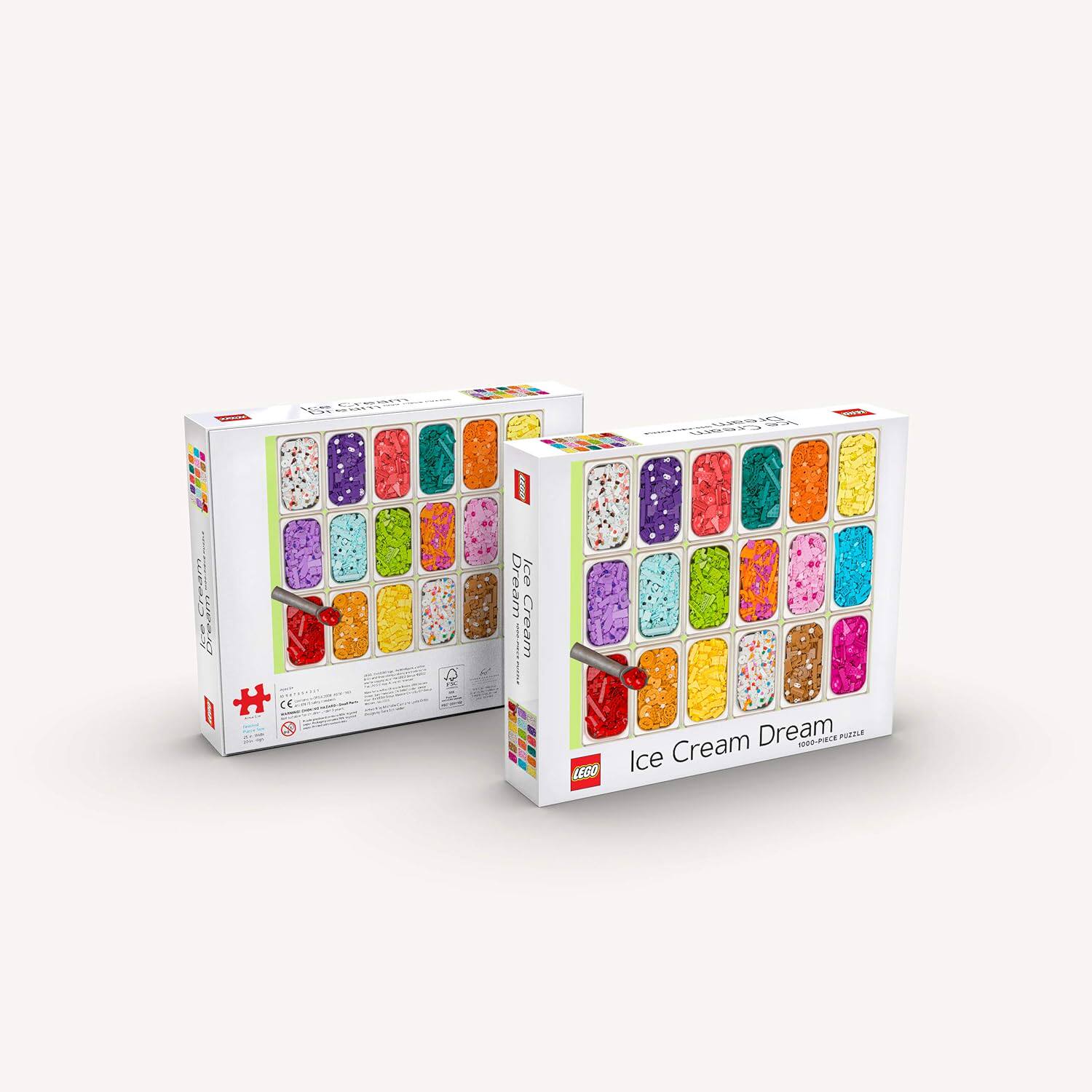 【预售】乐高冰淇淋梦想拼图：1000 片 Lego Ice Cream Dream Puzzle 进口书籍