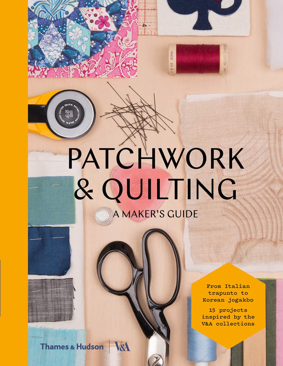 【预售】拼布和缝纫：制作者指南  Patchwork and Quilting (Maker’s Guide) 进口书籍  艺术书籍
