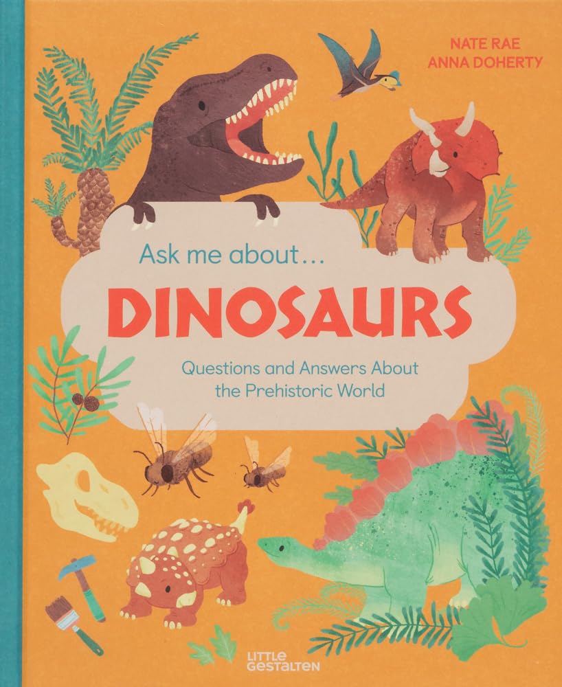 【预售】Ask Me About... Dinosaurs 问我关于……恐龙:关于史前世界的问题和答案 进口书籍 童书绘本