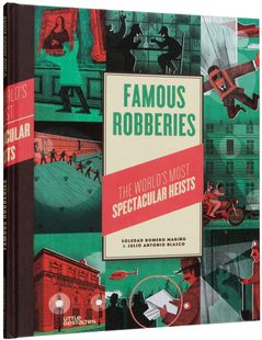 【预售】著名抢劫案：世界上最惊心动魄的抢劫案 FAMOUS ROBBERIES 进口童书 童书精选