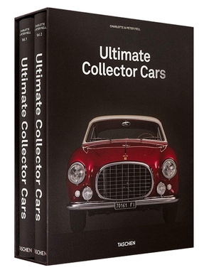 【现货】Ultimate Collector Cars 【共2册】终极汽车图册集精选100辆跑车古董复古车型模型图鉴摄影艺术英文原版进口图书