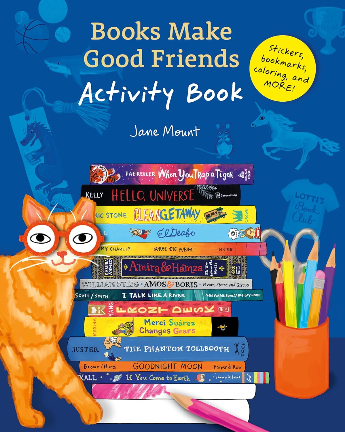 【预售】 读书交友活动书 Books Make Good Friends Activity Book 进口书籍