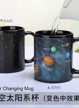 Ceramic Cups Changing Color Mug Milk Coffee Mugs Friends