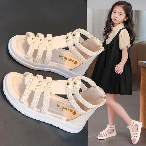 Girls Sandals Summer Shoes Kids Children Baby Girl Student