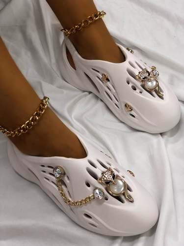 36-45凉鞋女 Lazada summer plus size flat sandals beach shoes