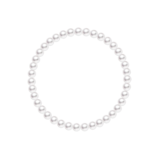 BEAUFINA百分娜天然淡水珍珠手链弹簧绳设计不限手围时尚 手饰