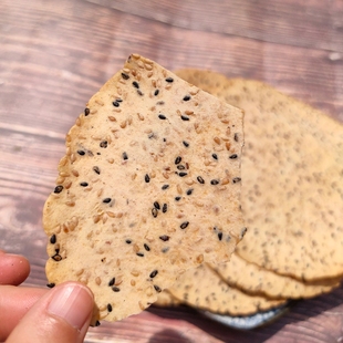 河南特产正宗商丘锦鸡台鸡内金焦饼零食手工芝麻香酥薄脆美食小吃