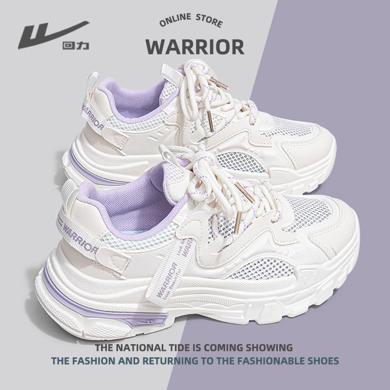 回力女鞋老爹鞋2026夏季新款百搭网面休闲鞋透气轻便跑步运动鞋子