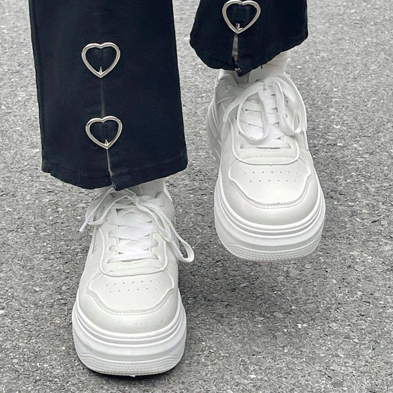 回力女鞋小白鞋2026夏季新款休闲百搭透气运动鞋子厚底舒适板鞋子