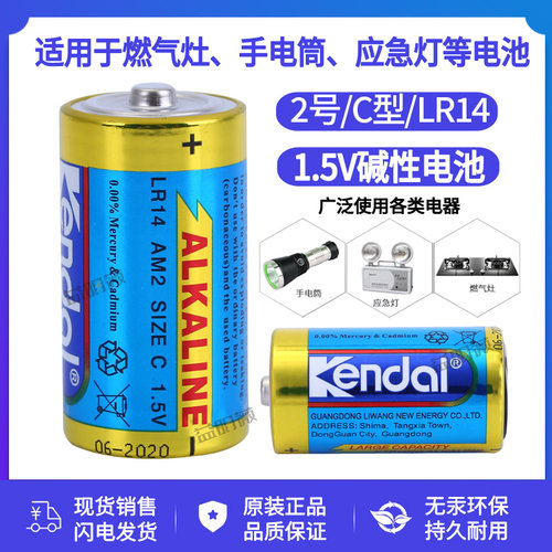 Kendal力王二号电池面包超人花洒