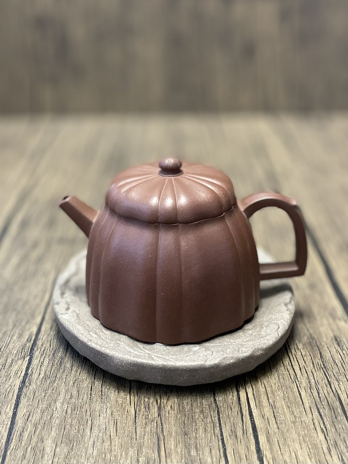 微瑕 底槽清筋纹器筋纹井栏明式汉瓦中小品紫砂壶