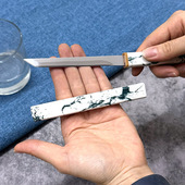 云墨水果刀家用小刀锋利高硬度刀具便携式 蒙古手把肉刀网红小直刀